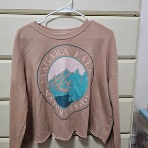 Women's Pink Graphic Top